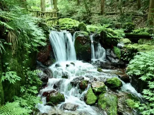 瓜割の滝