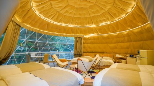 天然温泉 阿智 星降りの宿 やま星 hotel&glamp YAMABOSHI（下伊那郡阿智村）長野の満点の星が見える宿13選!グランピングや子連れ家族おすすめホテル