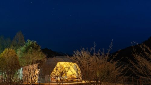 ほしとせせらぎのぐらんぴんぐ（岐阜県）東海の満点の星が見える宿12選!グランピングや子連れ家族おすすめホテル