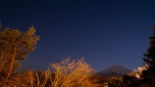 富士山と湖を望むリゾート ホテル マウント富士（南都留郡）山梨の満点の星が見える宿9選!コテージや子連れ家族おすすめホテル