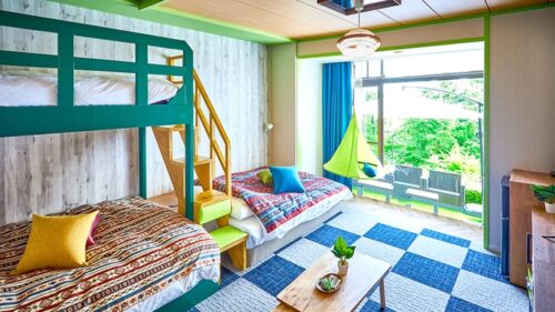 ホテル アンダのおうち 伊豆高原(静岡県)東海の二段ベッドのあるホテル8選!子供が楽しめる宿や安いおすすめ宿