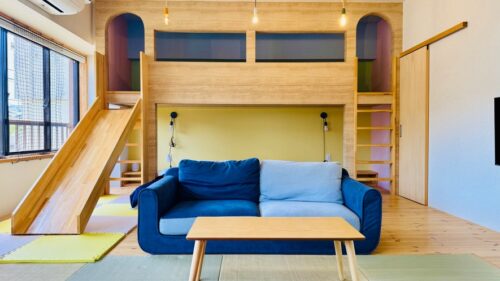 嬉野温泉　旅館　初音荘（佐賀県）九州の部屋に遊具があるホテル10選!子連れで楽しいアスレチック!