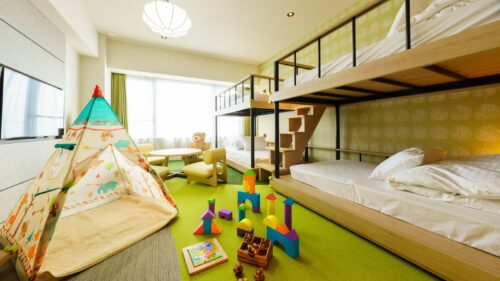 グランヴィリオホテル別府湾　和蔵（大分県）九州の部屋に遊具があるホテル10選!子連れで楽しいアスレチック!