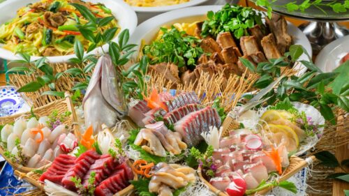 かみのやま温泉 仙渓園 月岡ホテル(上山市)山形の海鮮食べ放題があるホテル5選!カニ・浜焼き食べ放題や温泉宿も♪