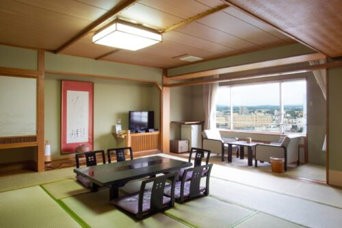 湯の川温泉 湯元啄木亭(湯の川温泉)函館の子連れ向け和室ホテル9選!赤ちゃん連れ安心!客室露天風呂付き宿も紹介